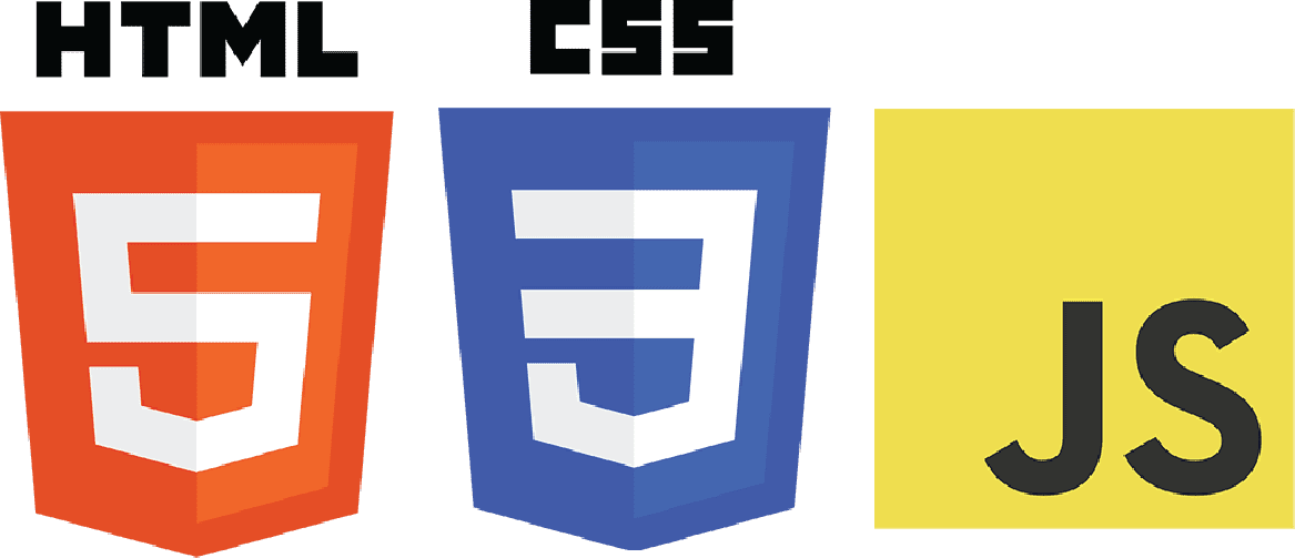 html css and js logo